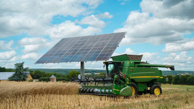 Tracker solaire Agriculture