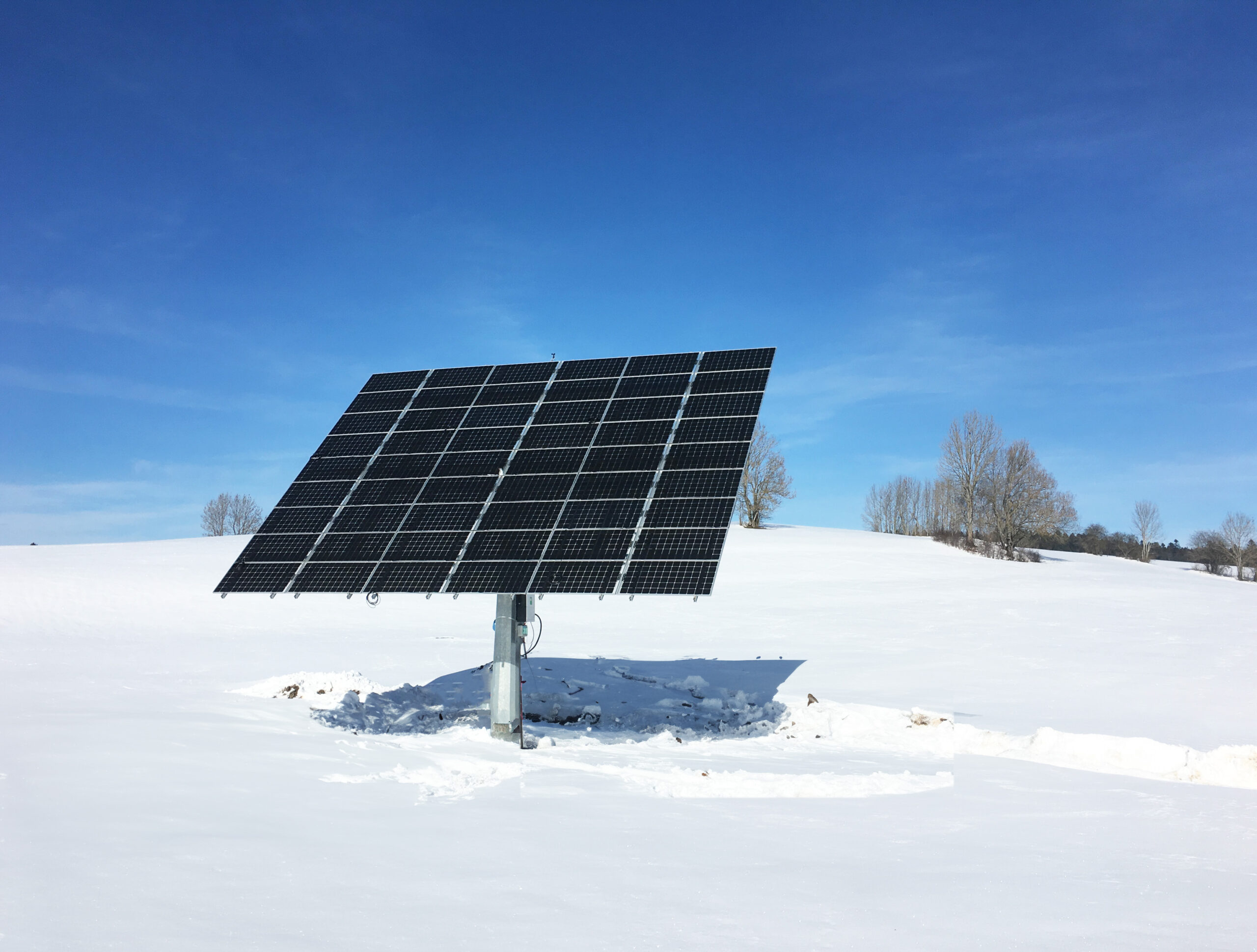 Tracker OKWIND dans la neige